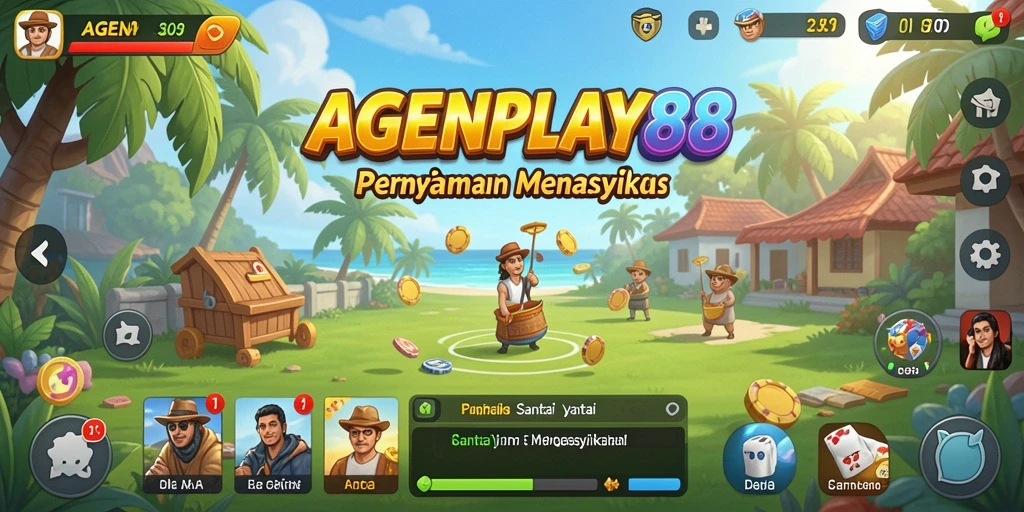 Tampilan gameplay AGENPLAY88 yang seru dan menghibur.