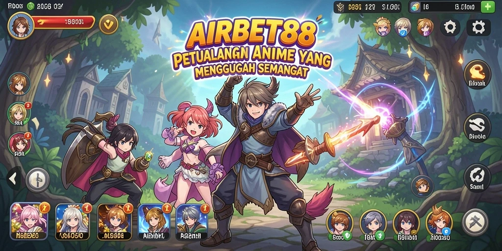 Gameplay menarik di dunia Anime yang penuh warna.