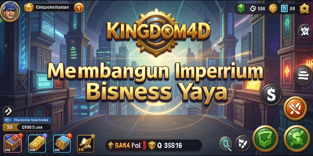 Gameplay Tycoon yang menarik dan penuh strategi.