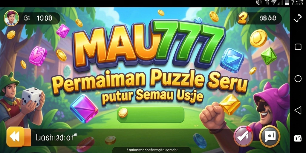 Tangkapan layar gameplay MAU777 menampilkan tantangan Puzzle yang menarik.