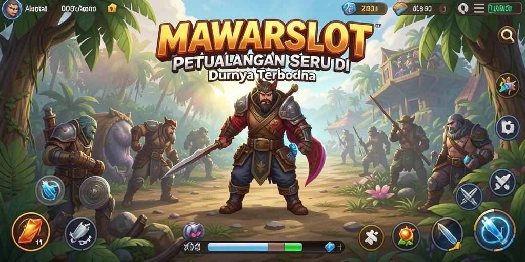 Screenshot game MAWARSLOT menampilkan pengalaman menakjubkan di dunia terbuka.
