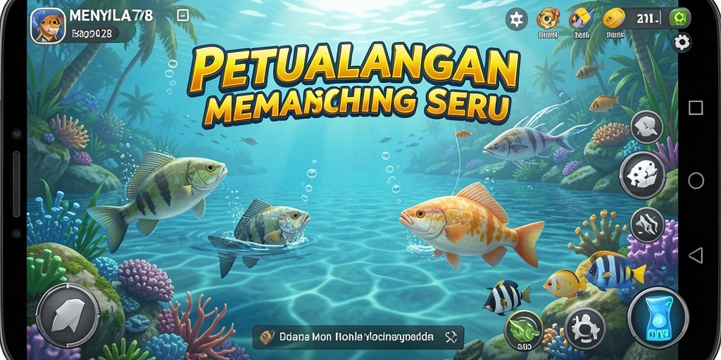 Tangkapan terbaik di MENYALA78 menunjukkan aksi memancing yang seru.