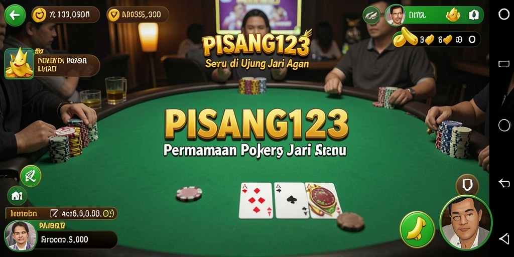 Tampilan gameplay seru dan interaktif PISANG123 yang menanti Anda.