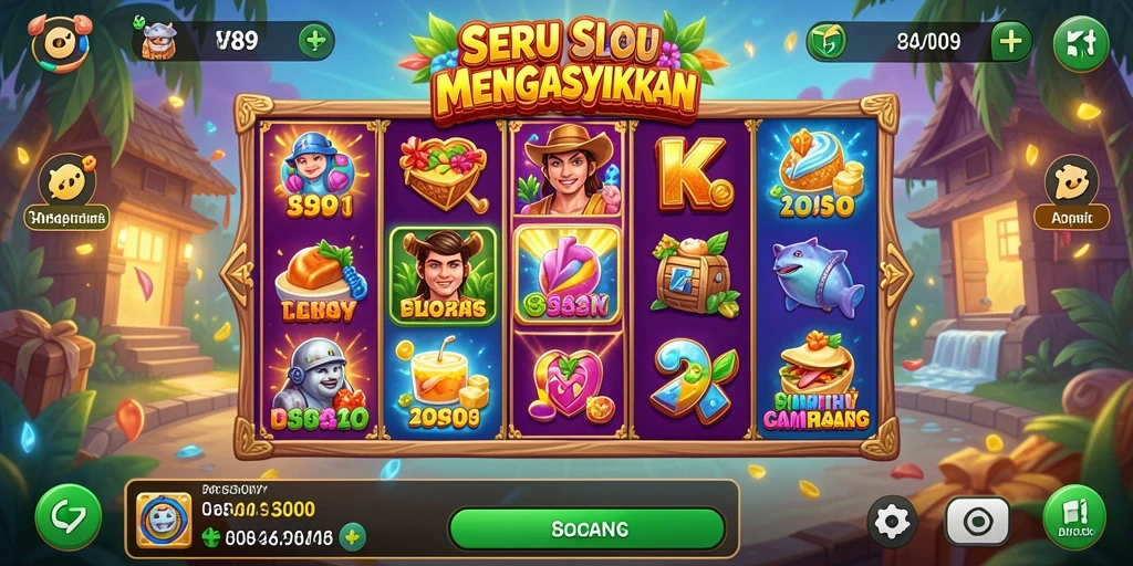 Gameplay V89 yang menarik dengan berbagai tema Slot.